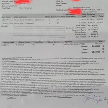 Teslimat Sözü Tutulmayan Ranza Siparişi