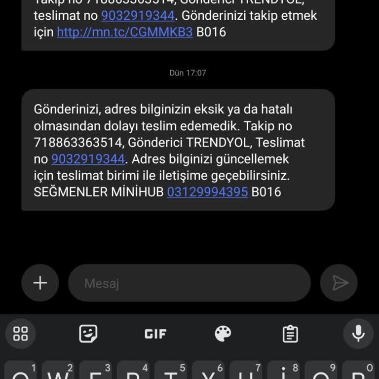 Kargo Teslimatında Yaşanan Sorun Ve Müşteri Mağduriyeti