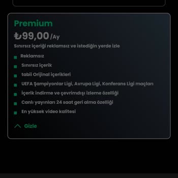 Ödeme Yapmama Rağmen Premium Hizmetten Faydalanamıyorum