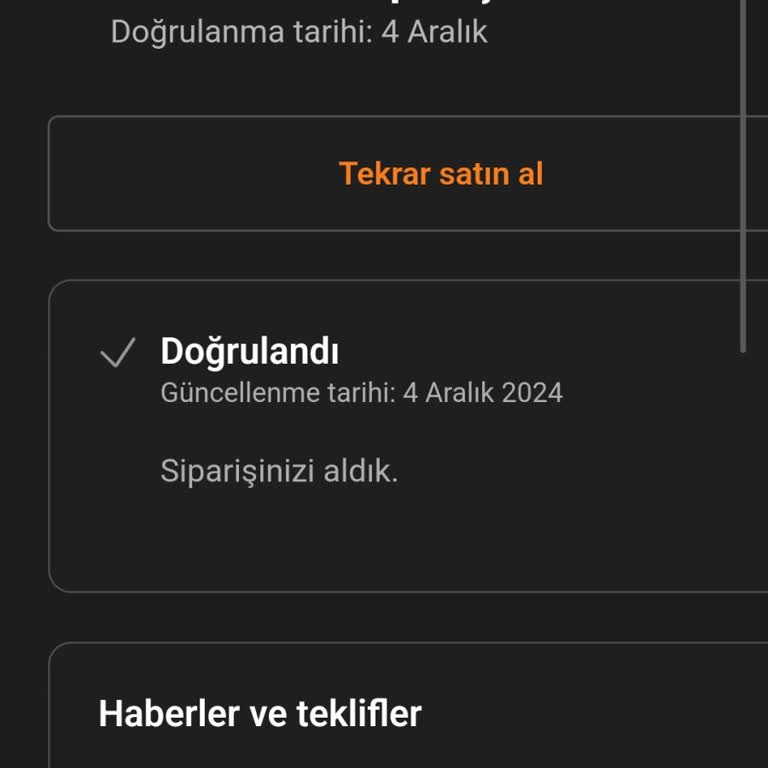 Sipariş Verildi, İletişim Kurulamıyor: Ücret İadesi Talebi