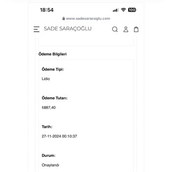 Sade Saraçoğlu Satıcı Ürünleri Teslimde Etmiyor Cevapta Vermiyor