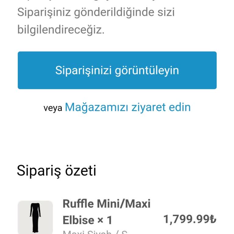 Sipariş Gecikmesi Ve Şüpheli Site Deneyimi