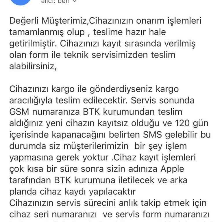 Yeni İphone'un Ekran Sorunu Ve Değişim Talebi
