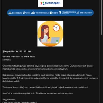 Yanlış Çiçek Teslimatı Ve Yanıltıcı Görsellerle Hayal Kırıklığı