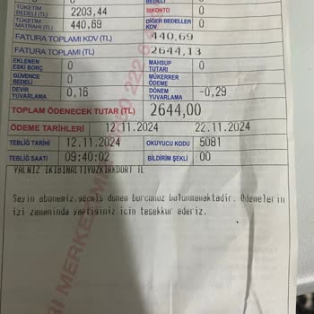 Fatura Fiyatlarındaki Ani Artış Ve Sayaç Problemi