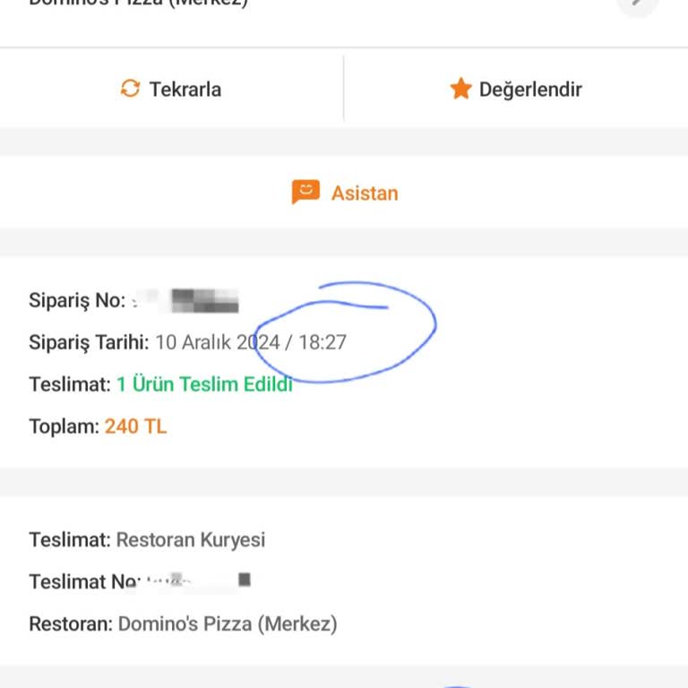 Domino's Gölcük: Teslimat Sorunu Ve Yanıltıcı Bilgilendirme