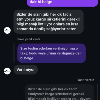 Kargo Takip Sorunu Ve Müşteri Hizmetleri Deneyimi