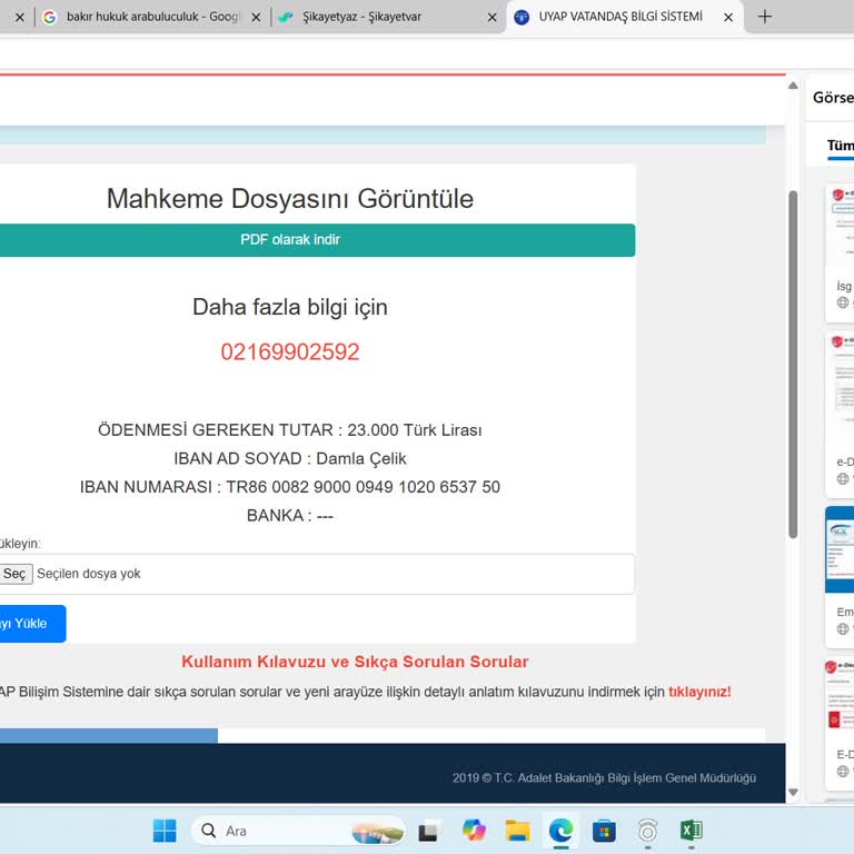 Sahte Hukuk Bürosu Mesajlarıyla İlgili Uyarı