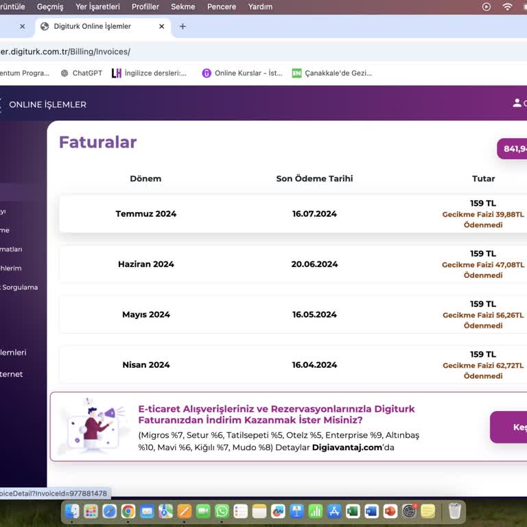 Yanlış Fatura Ve İptal Edilemeyen Üyelik Sorunu
