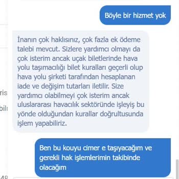 Bilet Erteleme Sorunu Ve Müşteri Hizmetleri İnatçılığı