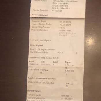 Bosch Bulaşık Makinesi E-15 Hatası Çözülmüyor