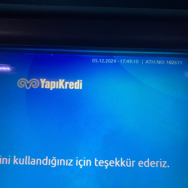 ATM'de Sıkışan Para Ve Yetersiz Müşteri Hizmeti