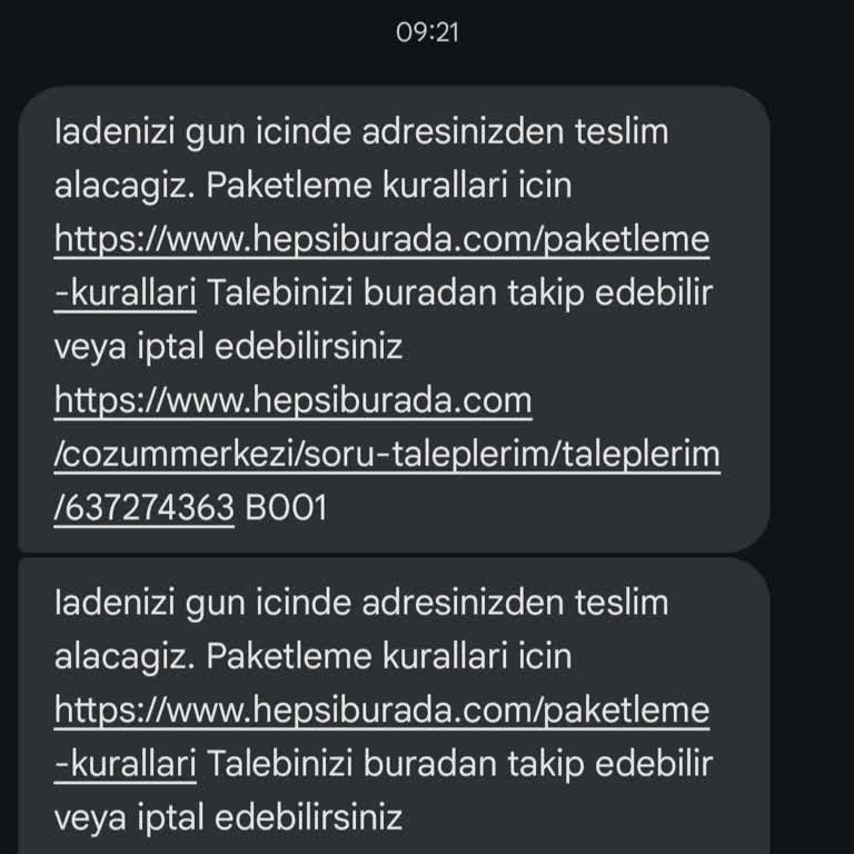 Hepsijet Kargo İle İletişim Sorunu Ve İade Mağduriyeti