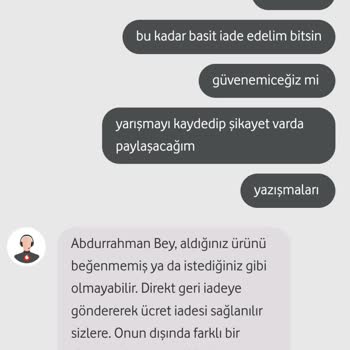 Yanıltıcı Ürün Ve İlgisiz Müşteri Hizmetleri