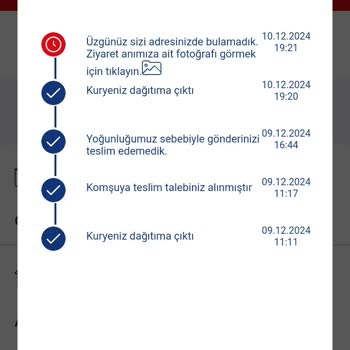 Evde Olmama Rağmen Teslim Edilmeyen Kargo Sorunu