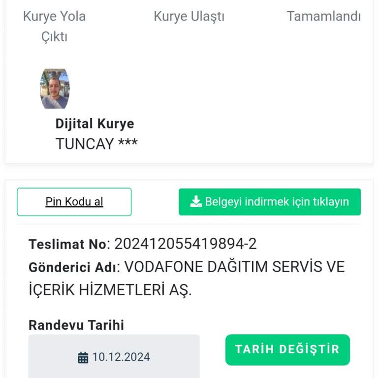 Vodafone Kurye Mağduriyeti: 5 Gündür Bekliyorum