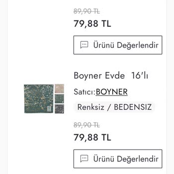 Boyner'den Alışverişte Kampanya Hatası Ve Fiyat Yanıltması