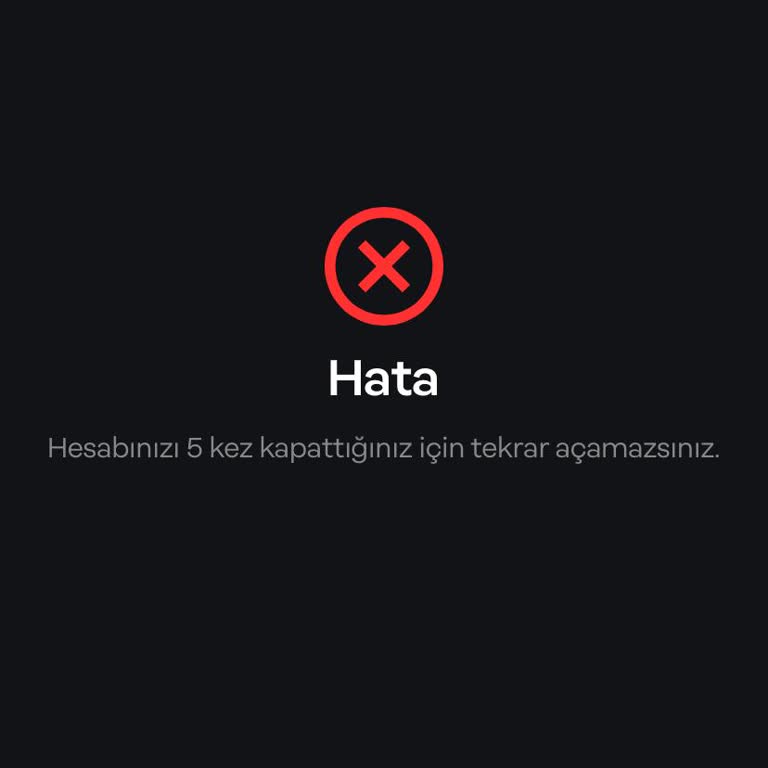 Papara Hesabımın Sürekli Kapatılması Hakkında Yardım Talebi!