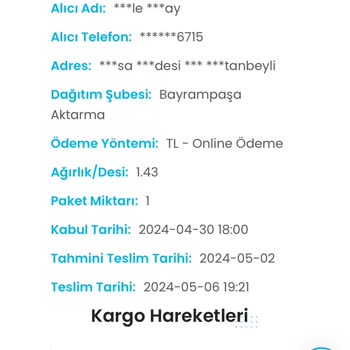 Kargo Şirketinin Adres Değişikliği Sorunu