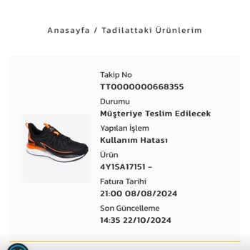 Kalitesiz Ayakkabılar Ve İlgisiz Müşteri Hizmetleri