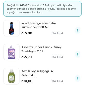 A101 Kapıda Uygulamasında Para İadesi Sorunu