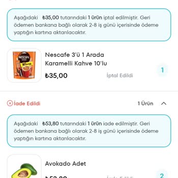 A101 Kapıda Uygulamasında Para İadesi Sorunu