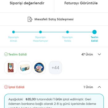 A101 Kapıda Uygulamasında Para İadesi Sorunu