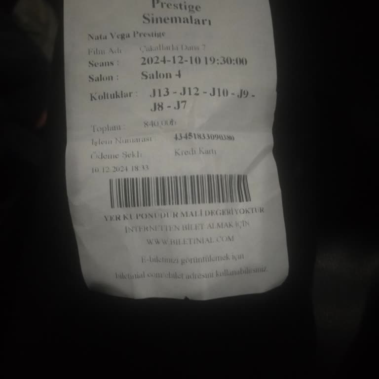 Nata Vega Sineması'nda Zorunlu İçecek Kısıtlaması