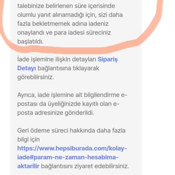 Kırık Kurutma Makinesi Ve Eksik İade Tazmini