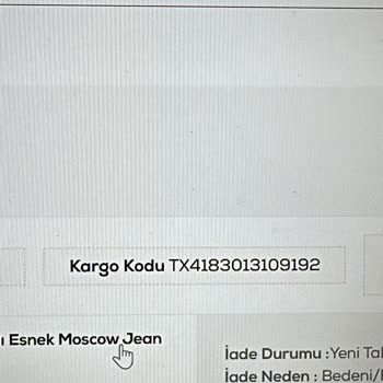 Yanlış Teslimat Nedeniyle İade Sürecinde Yaşanan Sorunlar