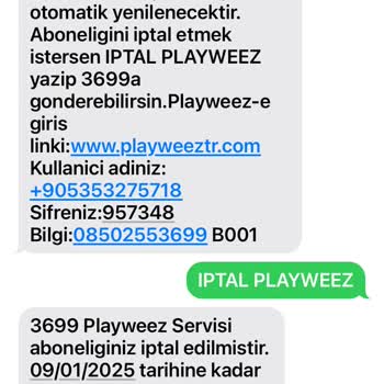 Yanlışlıkla Başlatılan Üyelik Ve İptal Sorunu