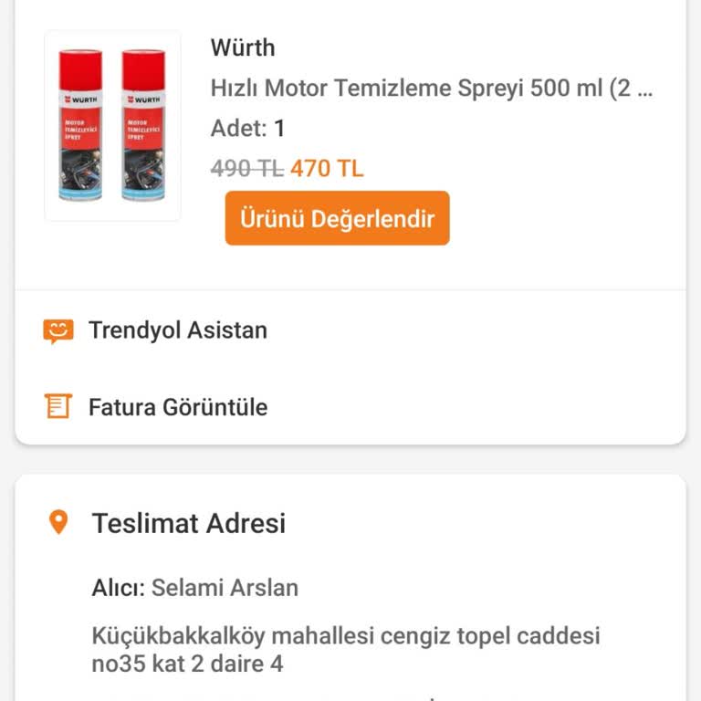 Würth Motor Temizleyici Basınç Sorunu