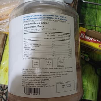 Bozuk Protein Tozu Ve Yetersiz Müşteri Hizmetleri