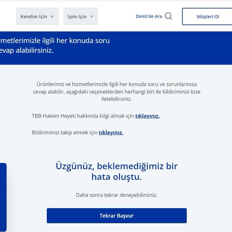 Mobil Bankacılık Erişim Sorunu Ve Müşteri Hizmetlerine Ulaşım Zorluğu