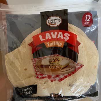 Küflü Lavaş Ekmeği Ve Zor Ayrılan Parçalar