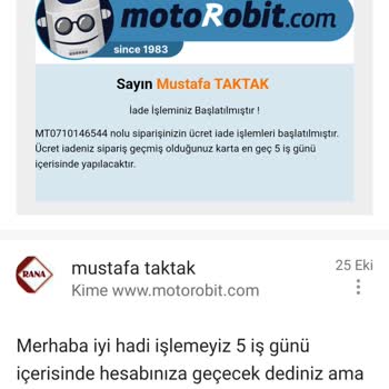 İade Edilmeyen Para Ve Cevapsız İletişim