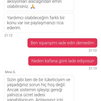 Yanlış Sipariş Ve Müşteri Hizmetleri Sorunu