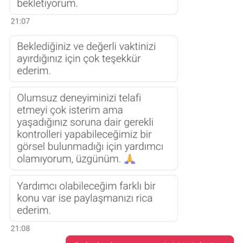 Yanlış Sipariş Ve Müşteri Hizmetleri Sorunu