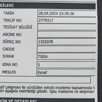 Gaz Açılmıyor: Üçay Mühendislik'ten Geri Dönüş Bekliyoruz