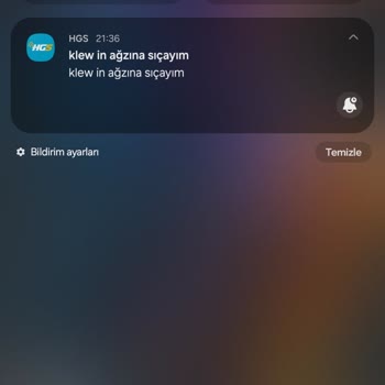 HGS Uygulamasında Küfür Ve Tehdit İçeren Bildirim Şoku