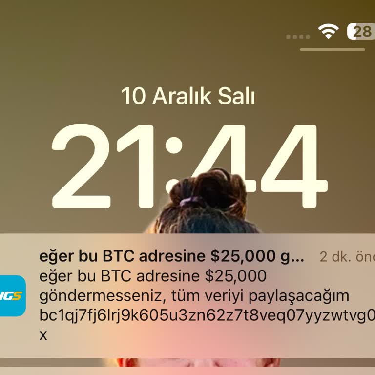 HGS Bildirimleri Üzerinden Hakaret Ve Şantaj Tehdidi!