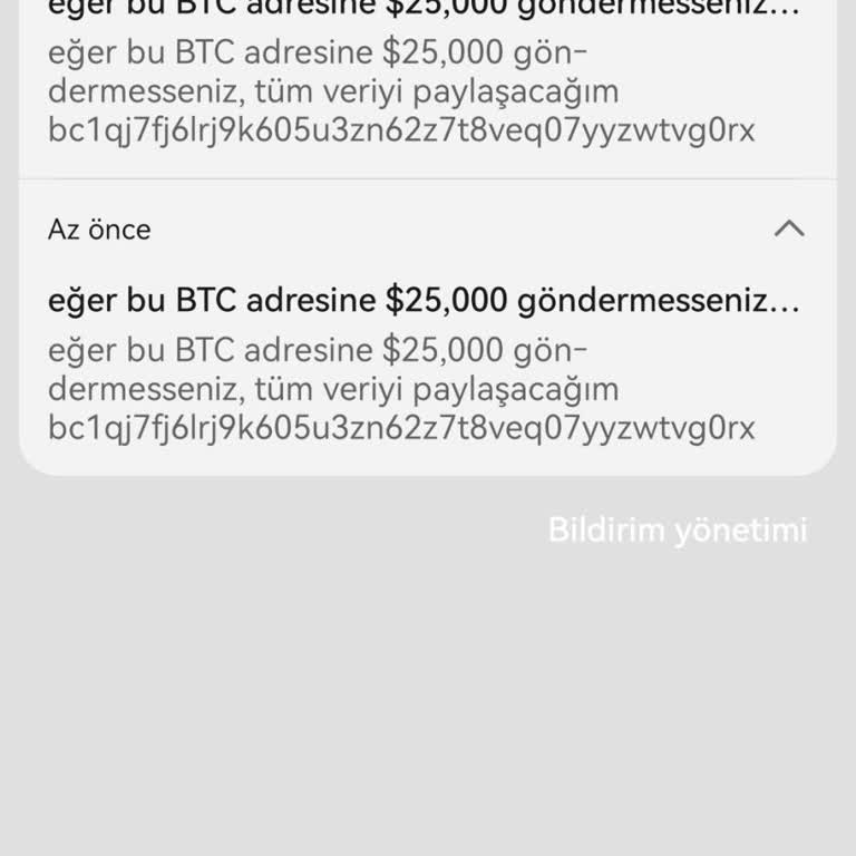 HGS Bildirim Sorunu Ve Güvenlik Endişesi