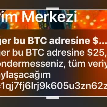 HGS Uygulamasından Gelen Şok Edici Mesaj