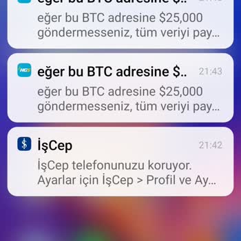 HGS Uygulamasından Gelen Uygunsuz Mesajlar