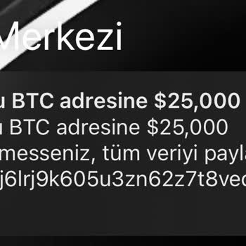 HGS Bildirim Merkezi 25.000$ Talep Ediyor