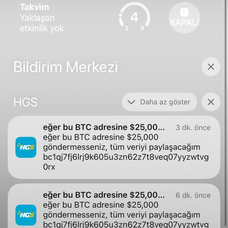 HGS Bildirimleri Güvenlik Endişesi Yaratıyor