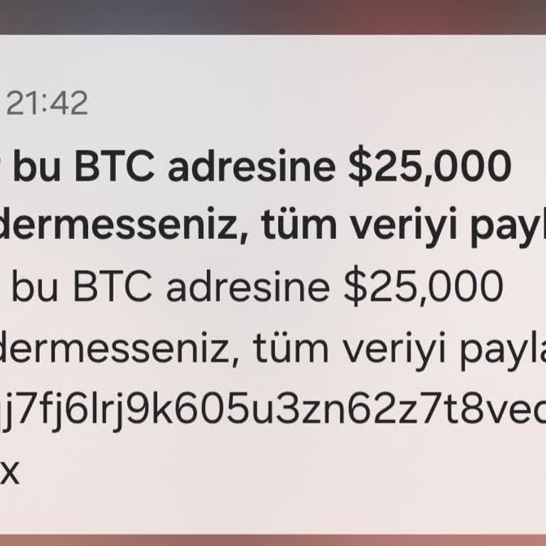 HGS Uygulamasından Gelen Tehditkar Mesajlar