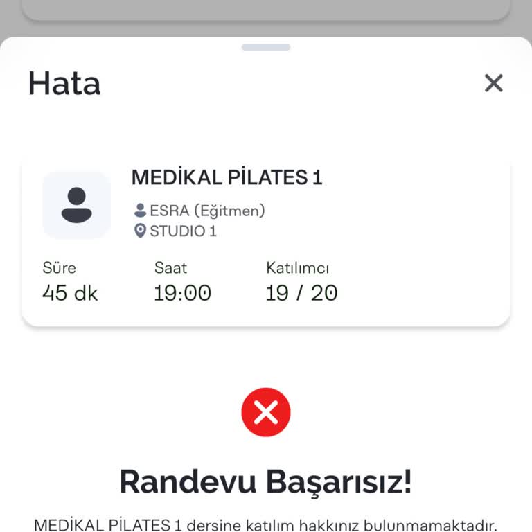 Üyelik Sorunu: Randevu Alınamıyor