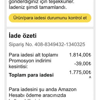 Para İadesi Kartıma Yatmadı, Müşteri Hizmetleri Ulaşılmaz