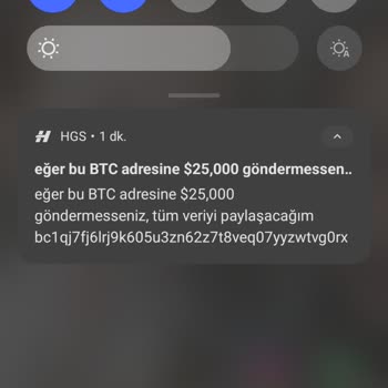 HGS Hesabım Ele Geçirildi, Bitcoin Tehdidiyle Karşı Karşıyayım